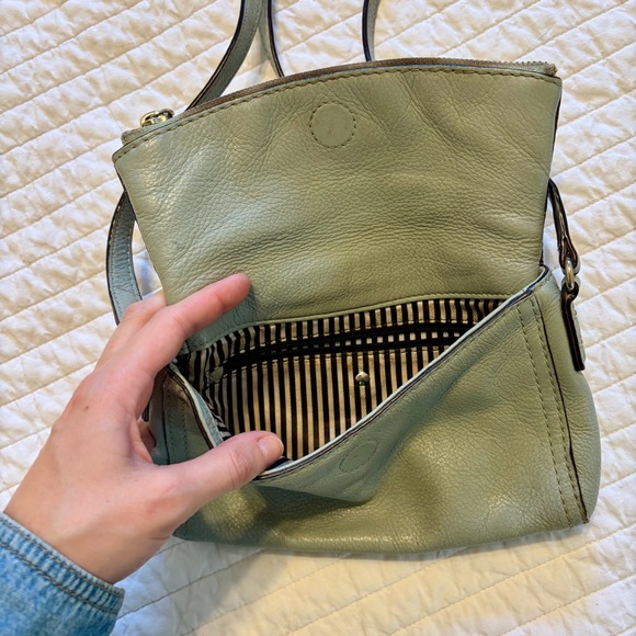 Kate Spade Light Blue Leather Crossbody Bag - Picture 5 of 5